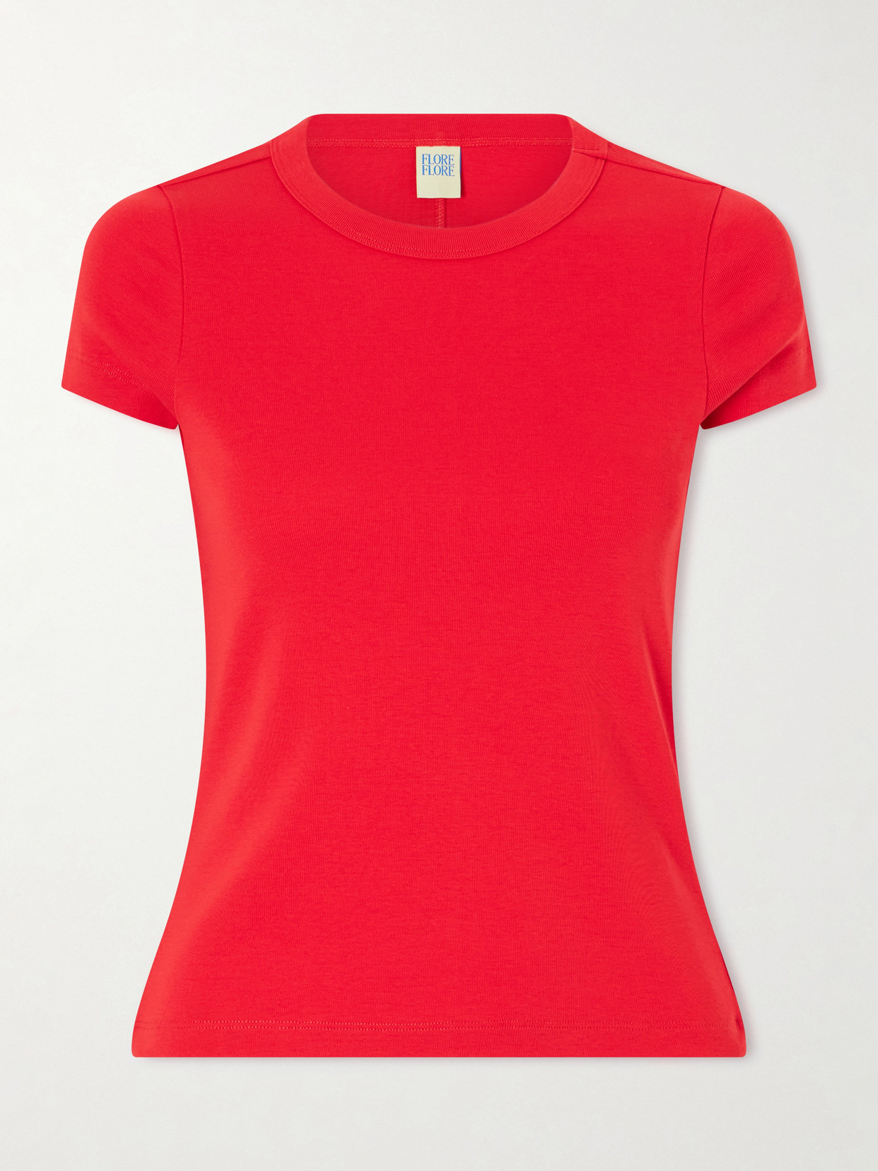 Car Baby Tee Ribbed Organic Cotton-Jersey T-Shirt