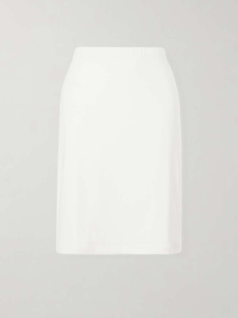 FLORE FLORE Marie Organic Cotton-jersey Midi Skirt