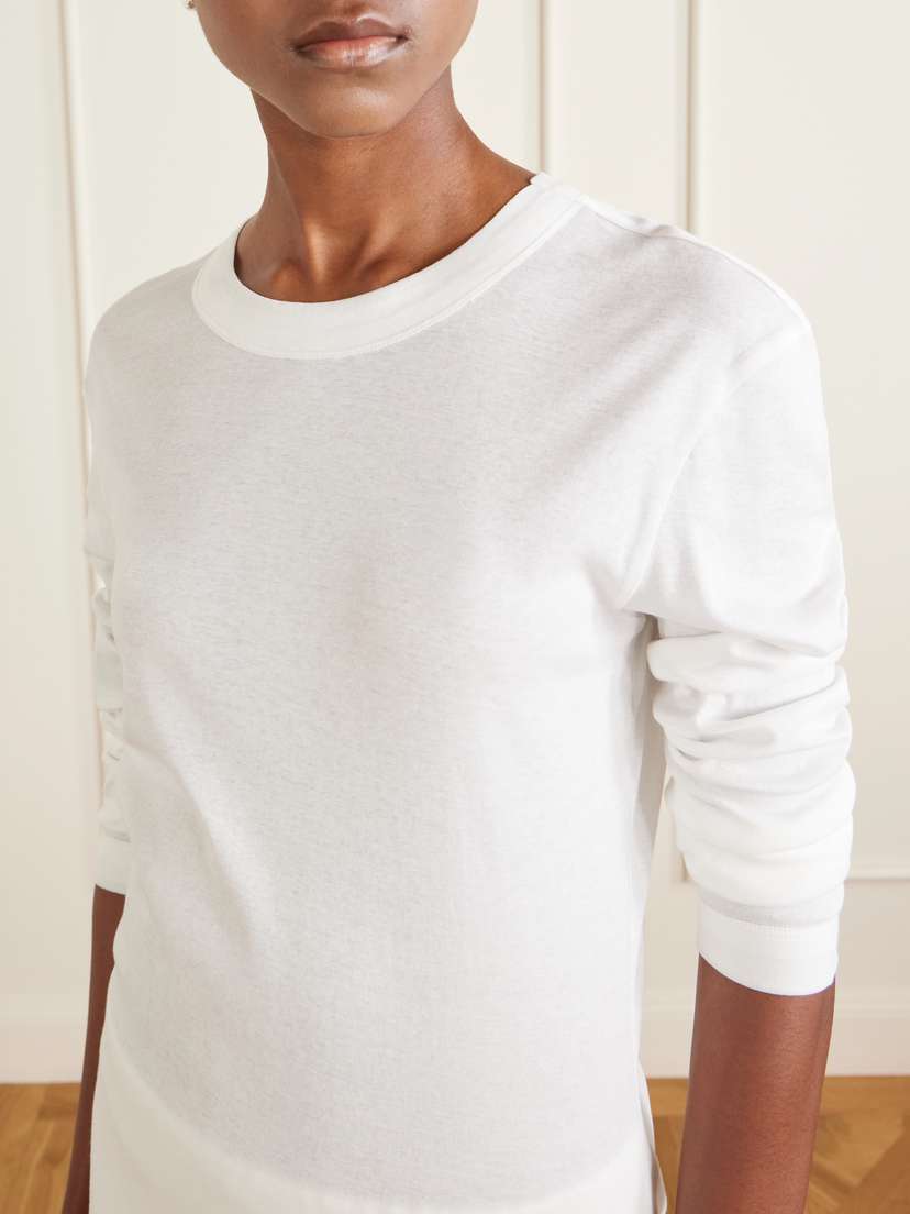 FLORE FLORE Sophie Organic Cotton-jersey T-shirt | Thumbnail 5 FLORE FLORE Sophie Organic Cotton-jersey T-shirt | Thumbnail 5