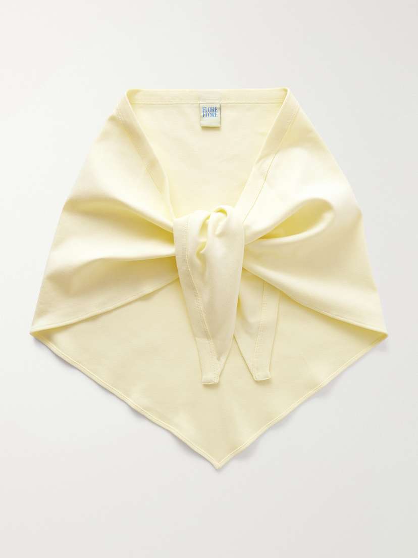 FLORE FLORE Flore Organic Cotton-jersey Scarf