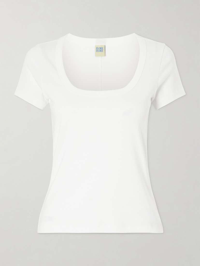 FLORE FLORE Lulu Baby Tee Organic Cotton-jersey T-shirt