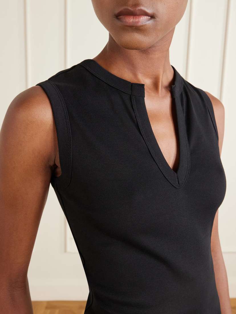 FLORE FLORE Iman Organic Cotton-jersey Tank | Thumbnail 4