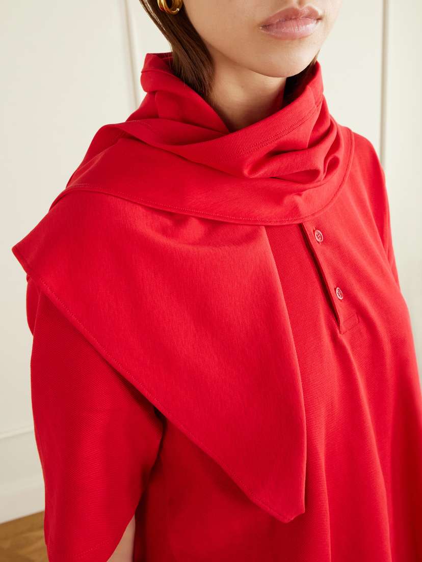 FLORE FLORE Frayed Organic Cotton Scarf | Thumbnail 2 FLORE FLORE Frayed Organic Cotton Scarf | Thumbnail 2