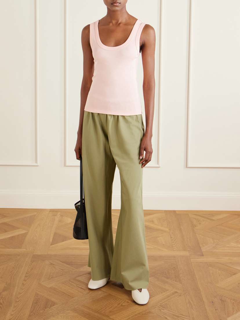 FLORE FLORE Hillie Organic Cotton-jersey Tank | Thumbnail 2 FLORE FLORE Hillie Organic Cotton-jersey Tank | Thumbnail 2