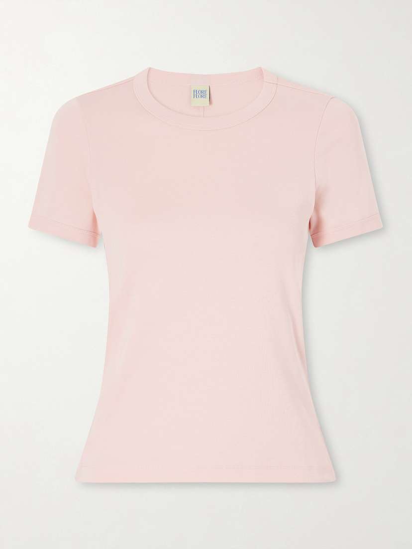 FLORE FLORE Car Organic Cotton-jersey T-shirt
