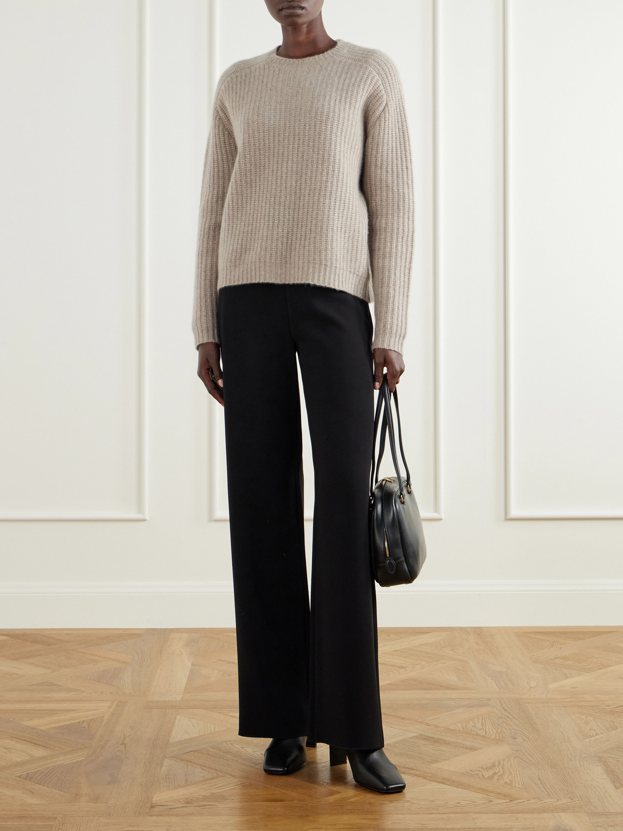 A Emery - Torres Stretch-Leather Ankle Boots