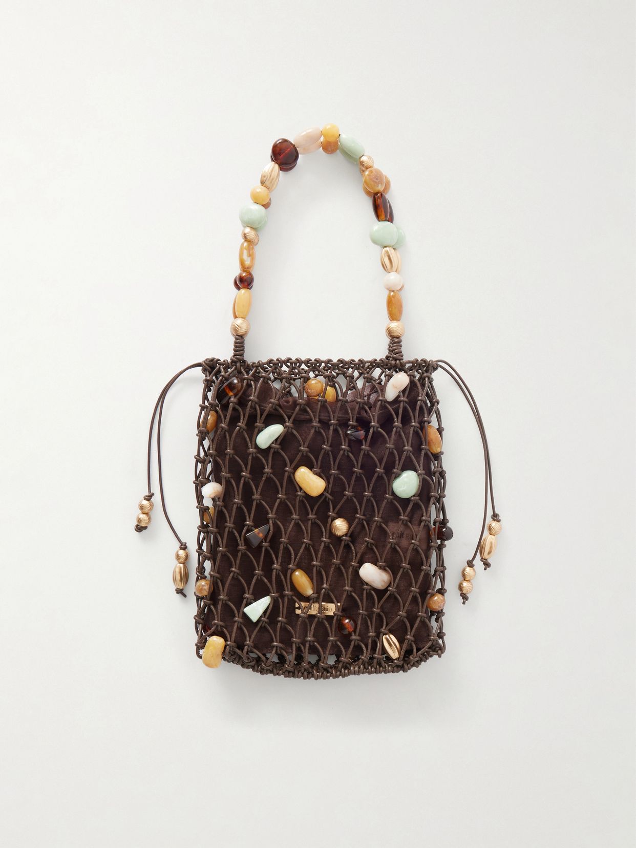 Mercier bead-embellished mini bag