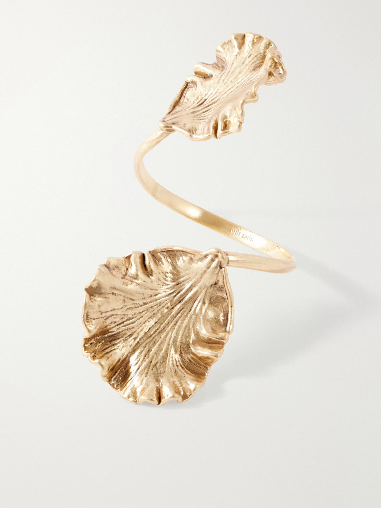Cult Gaia Iris Gold-tone Cuff
