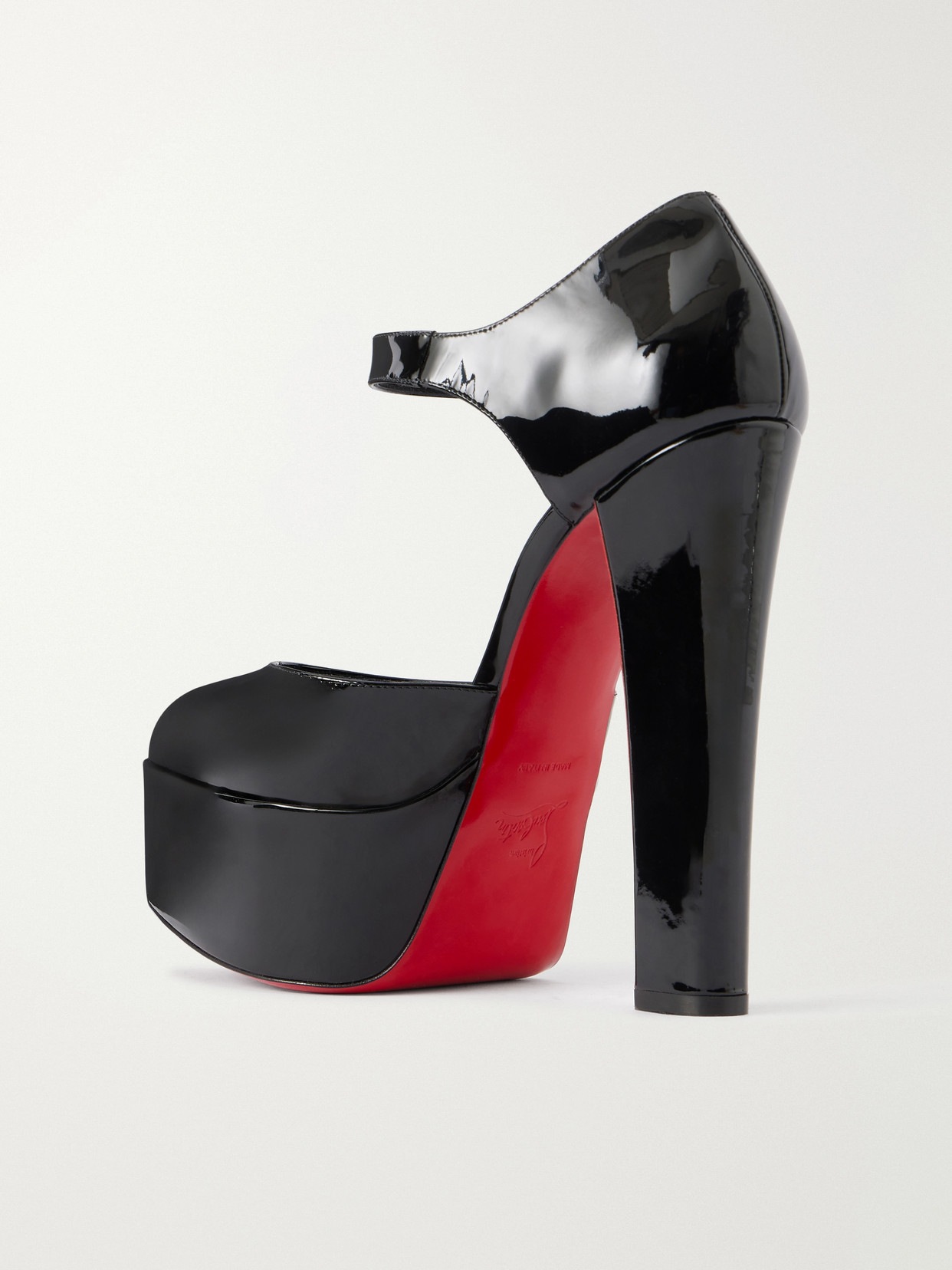 Jenna 150 Patent-Leather Mary Jane Pumps