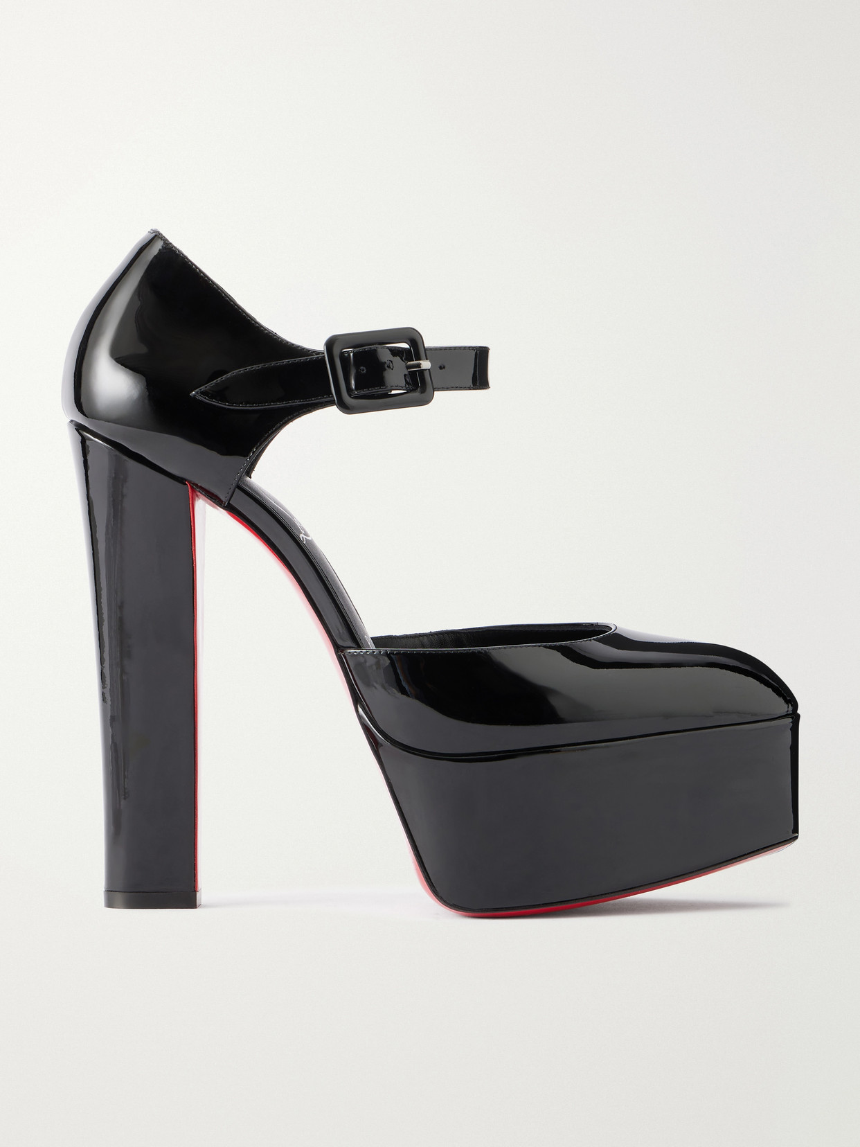 Jenna 150 Patent-Leather Mary Jane Pumps