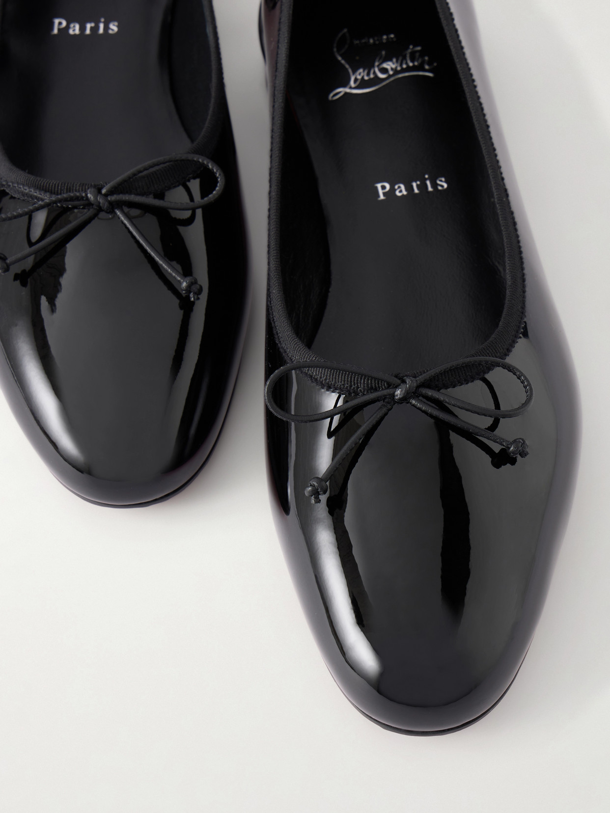 Sweetie Jane Ribbon-Detailed Ballet Flats