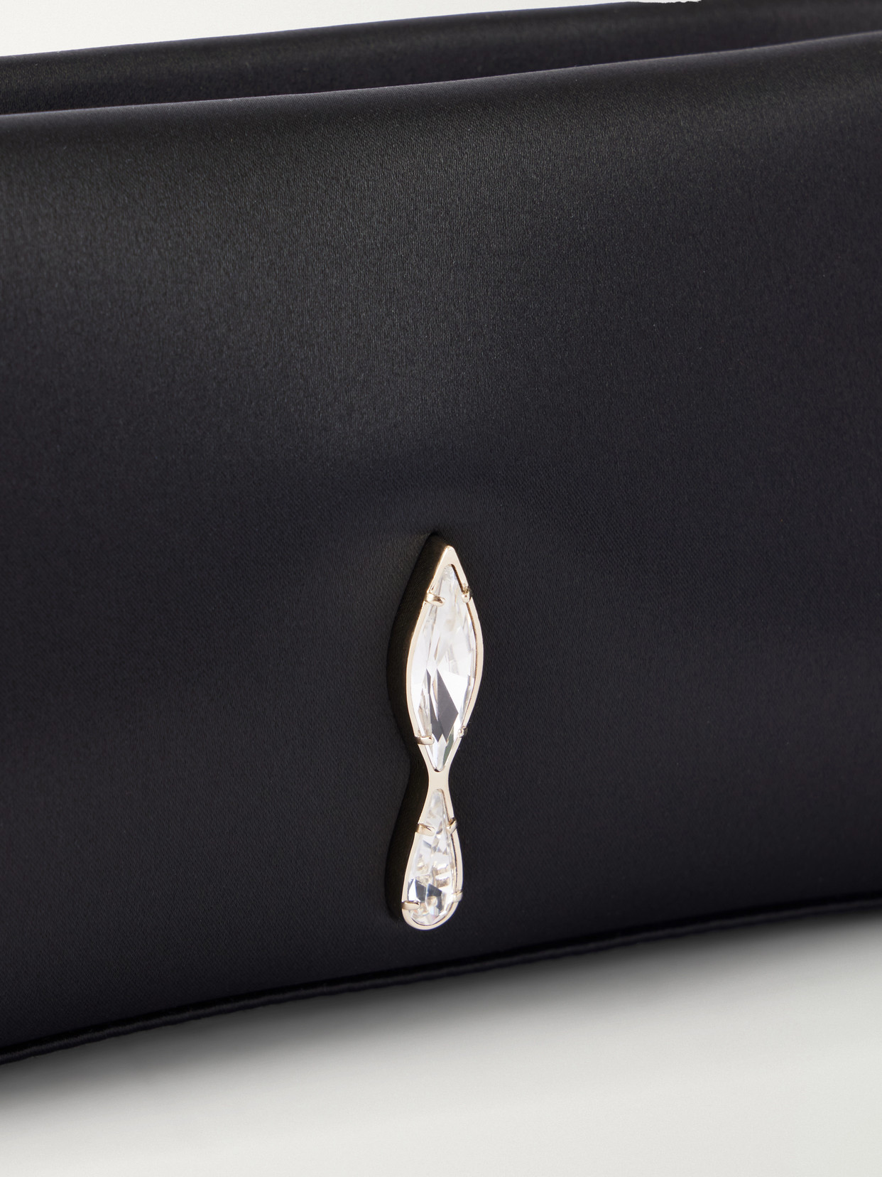 Maykimay Crystal-Embellished Satin Shoulder-Bag