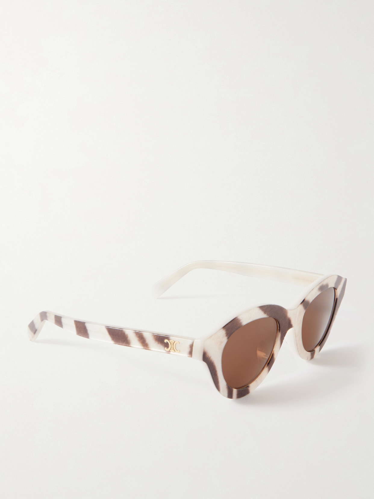 Celine Round-frame Acetate Sunglasses In Multi