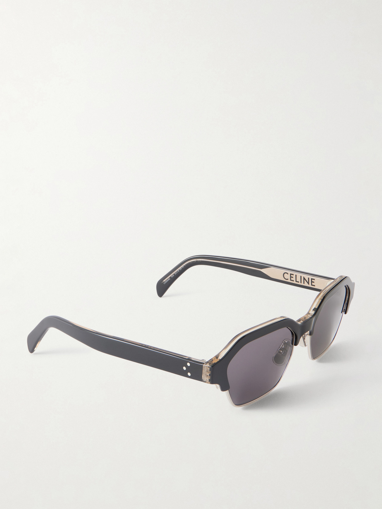 Celine Square-frame Acetate Sunglasses In Black