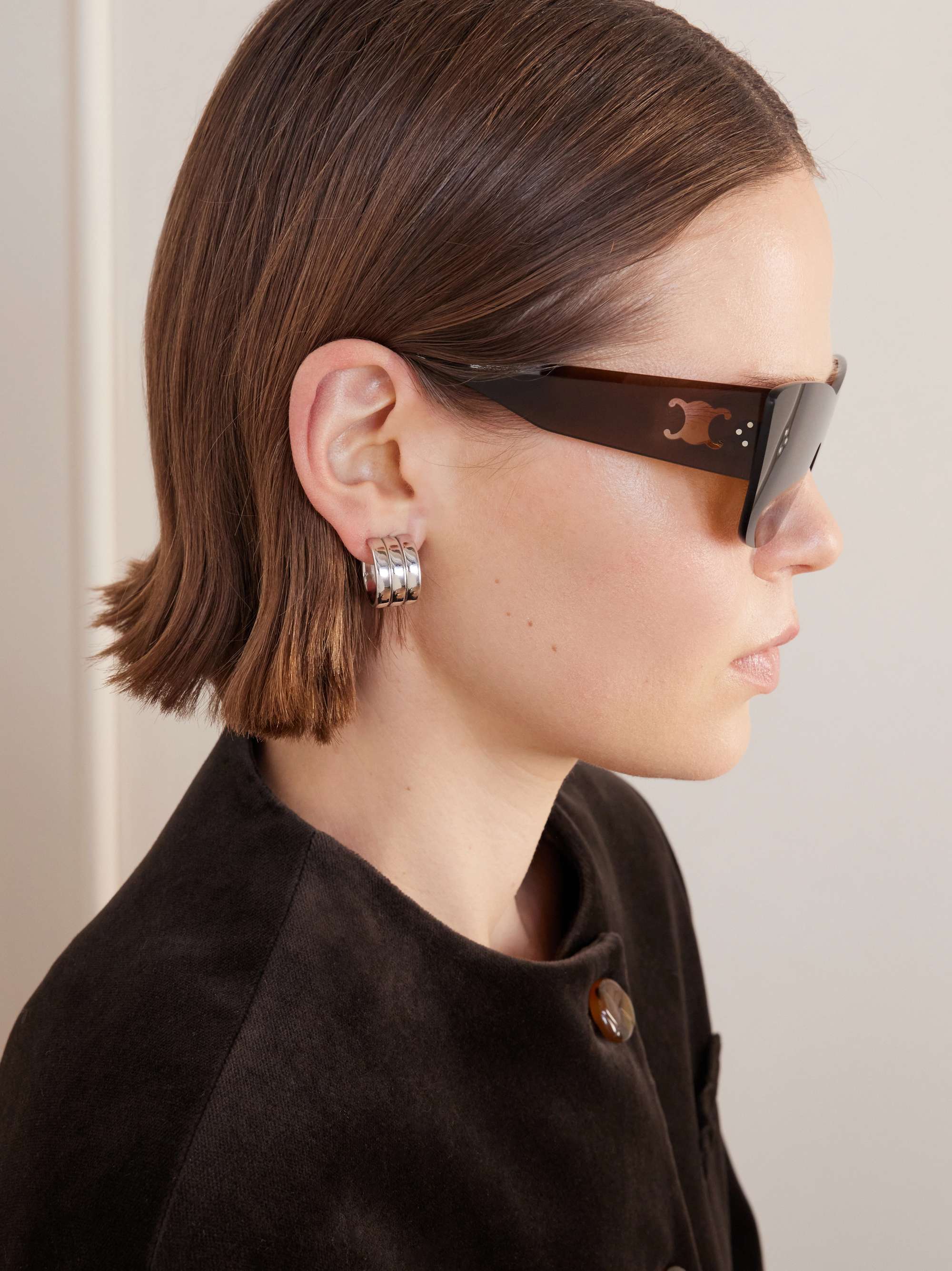 CELINE EYEWEAR D-shape acetate sunglasses | NET-A-PORTER