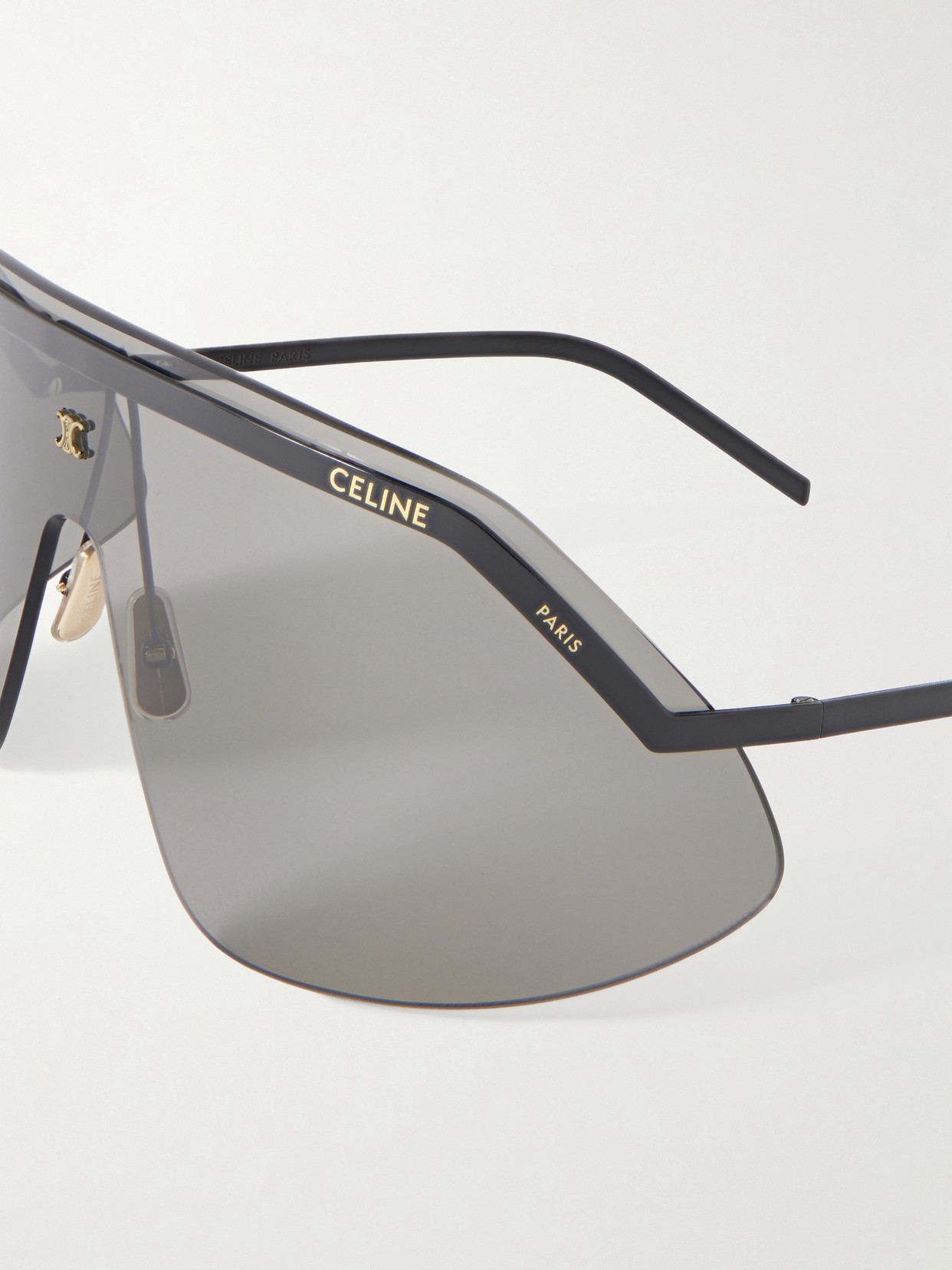 Celine D-frame Sunglasses In Metallic