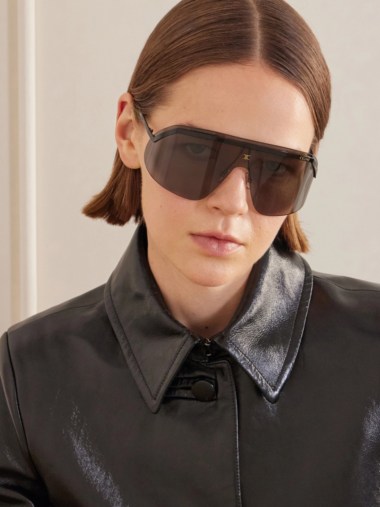Celine D-frame Sunglasses In Metallic