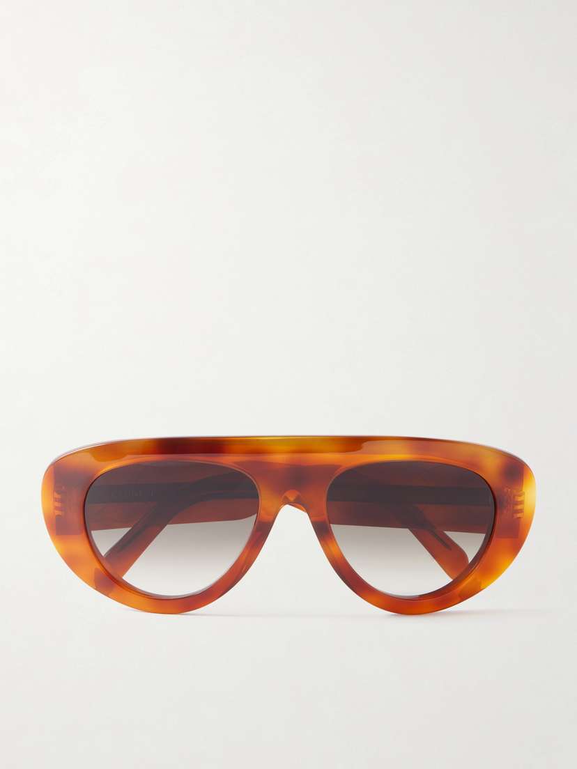 Aviator-style Metal Sunglasses