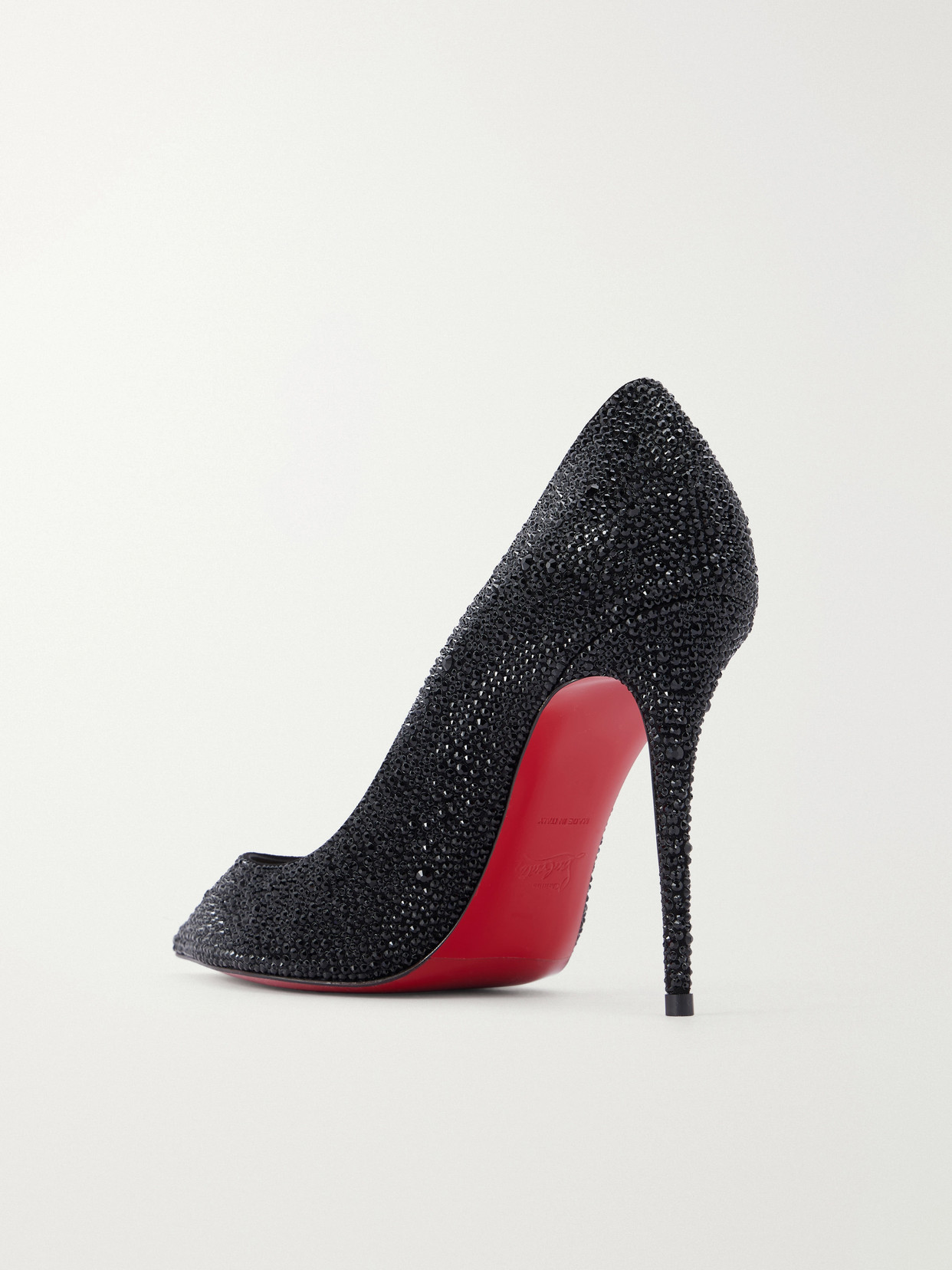 La Pigalle 100 Crystal-Embellished Pumps