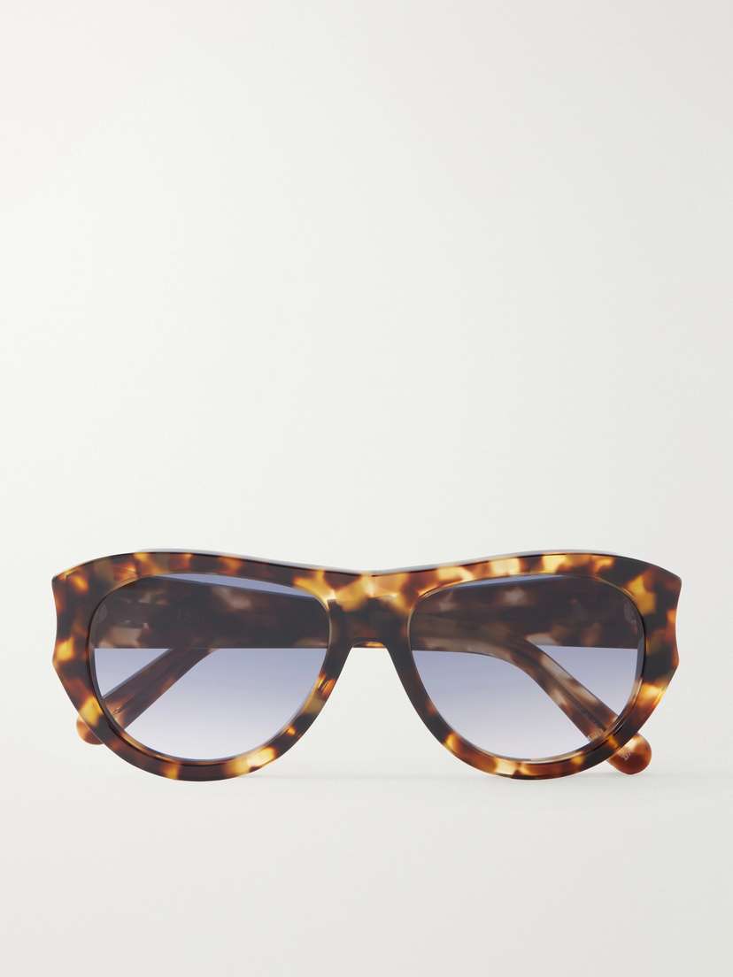 DIOR Eyewear Diorglow A1u Aviator-style Acetate Sunglasses