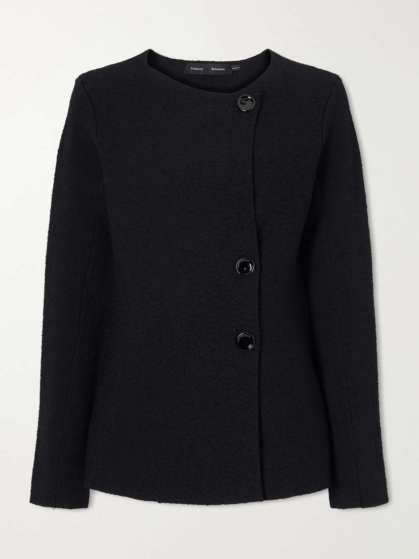 Proenza Schouler Sukki Draped Bouclé Jacket | Thumbnail 6 Proenza Schouler Sukki Draped Bouclé Jacket | Thumbnail 6