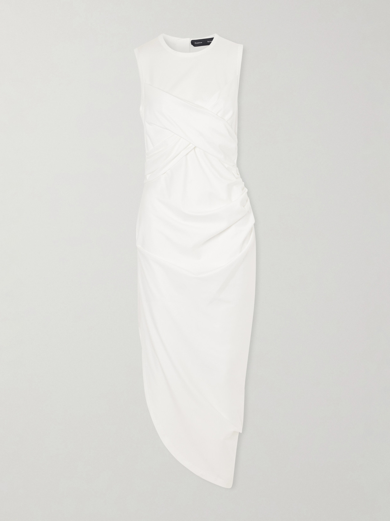 Proenza Schouler - Zafira Cotton-jersey Midi Dress - White