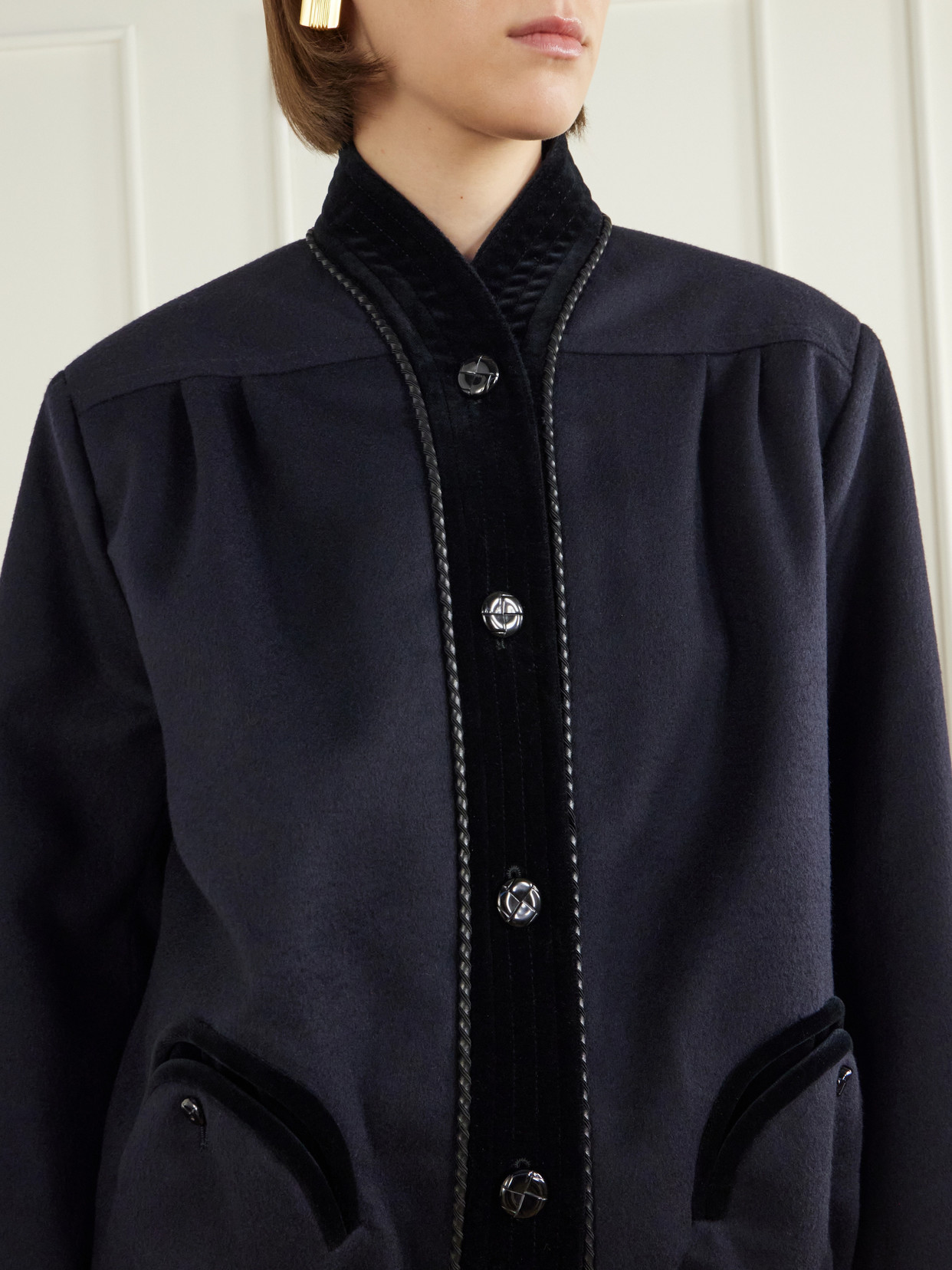 Blazé Milano - Coiba Wool And Cashmere-Blend Jacket