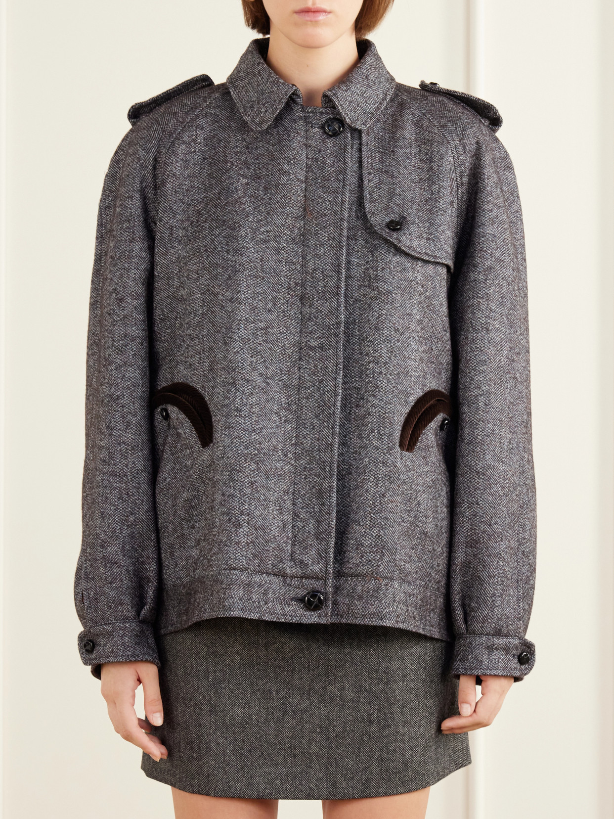 Blazé Milano - Chausie Wool-Blend Jacket