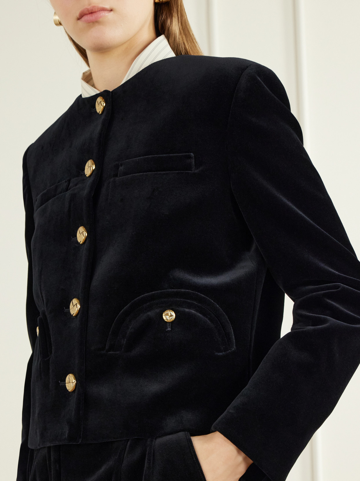 Blazé Milano - Cotton-Velvet Jacket