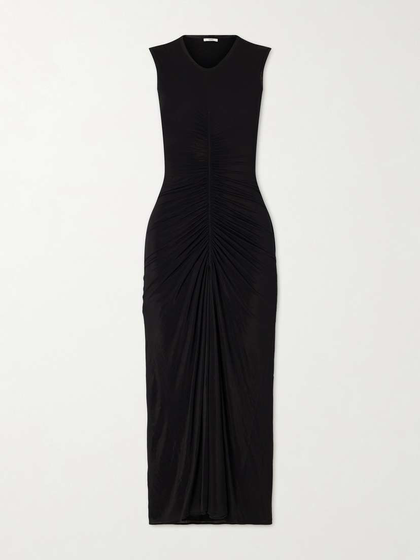 FFORME Gisela Ruched Jersey Midi Dress | Thumbnail 5