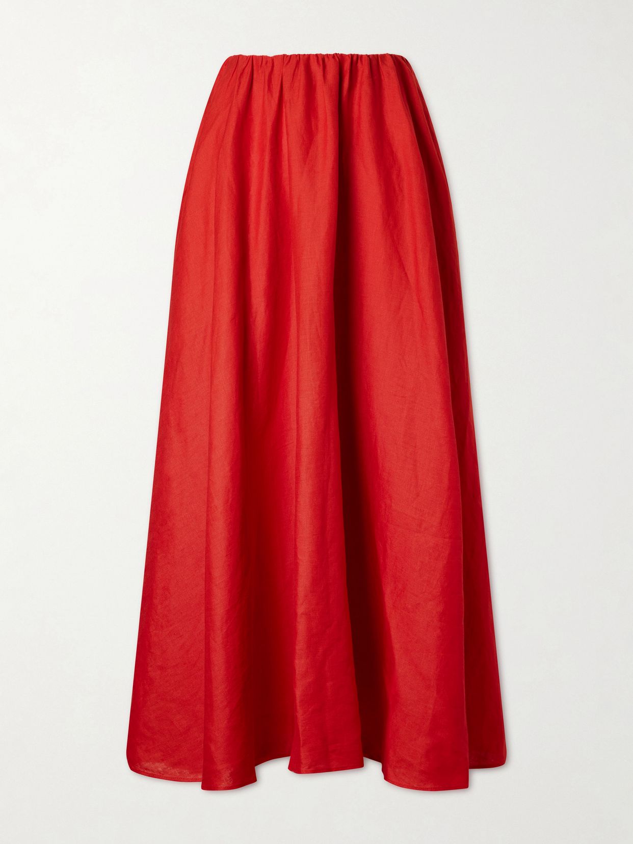 Milano linen maxi skirt