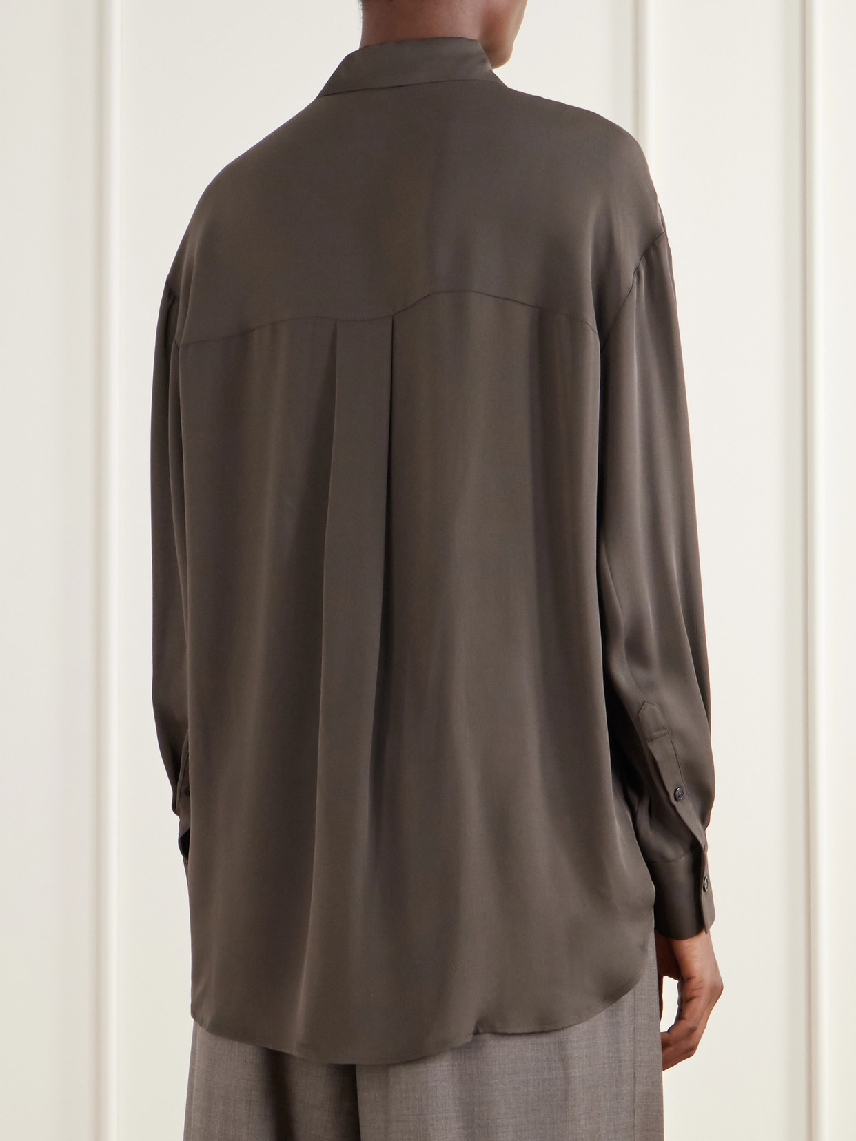 Dani Silk-Double Georgette Shirt