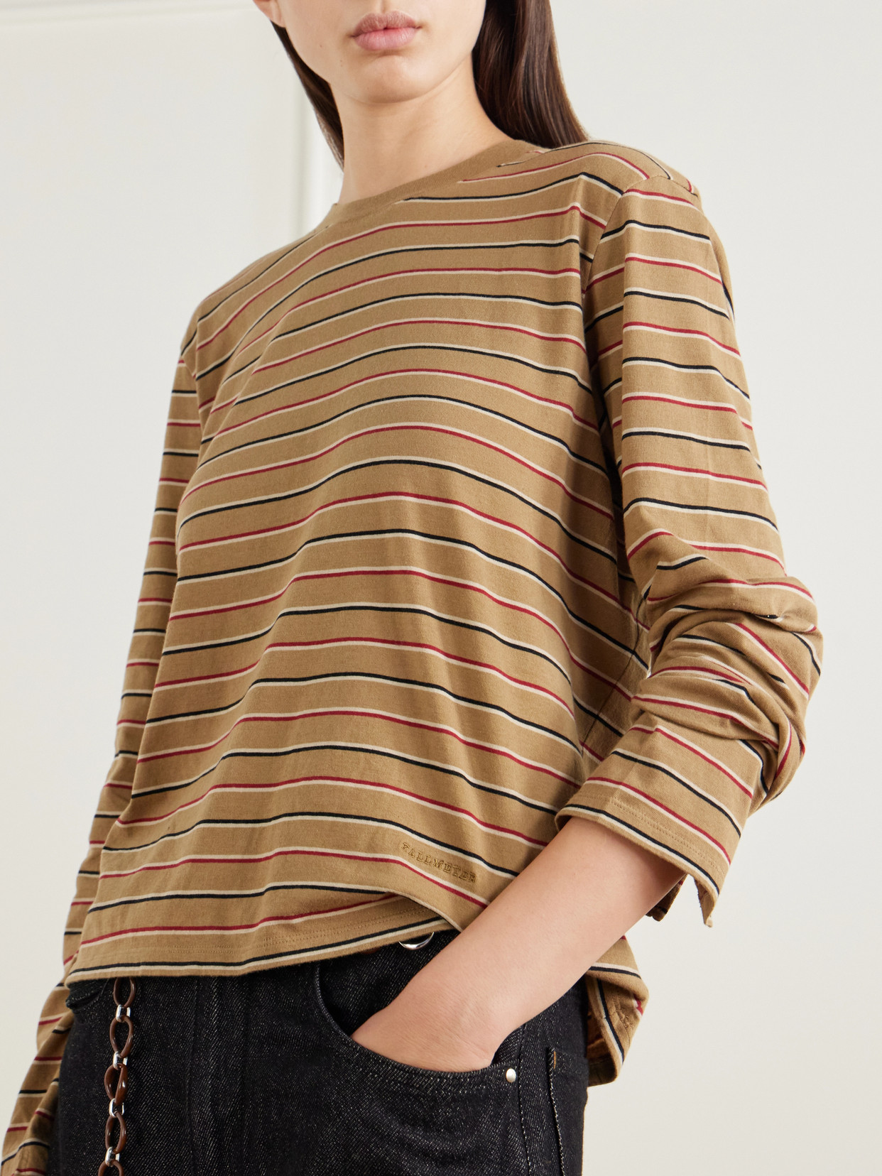 Wynn Striped Cotton-Jersey T-Shirt
