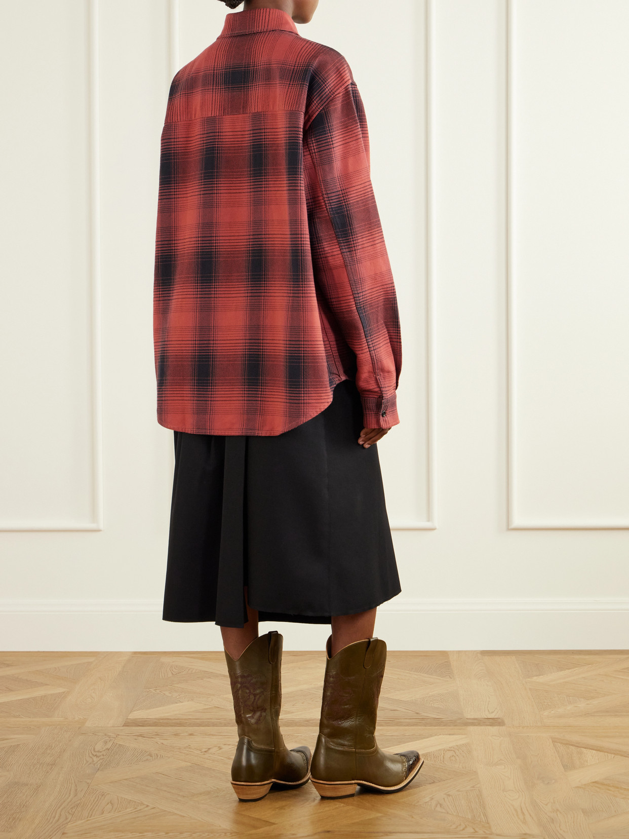 Whoppin Checked Cotton Shirt