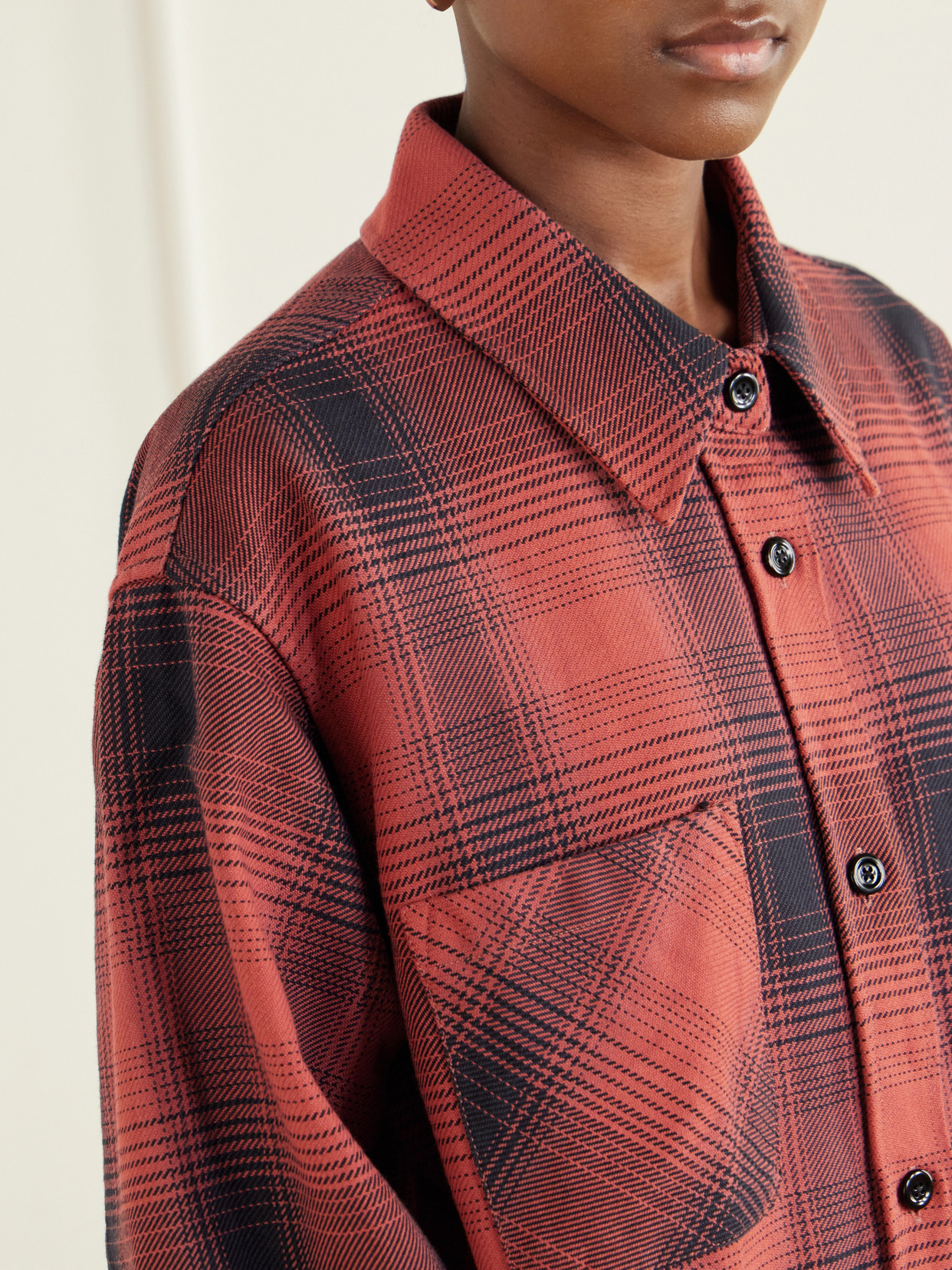 Whoppin Checked Cotton Shirt