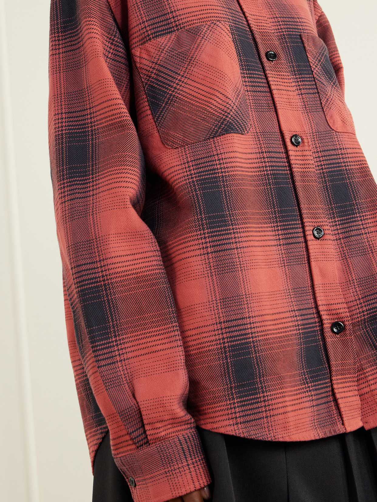 Whoppin Checked Cotton Shirt