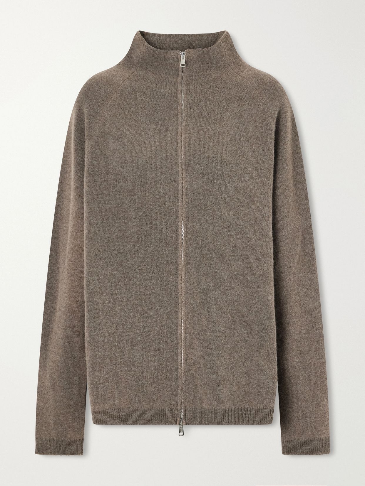 Dash Merino Wool Zip Up Cardigan