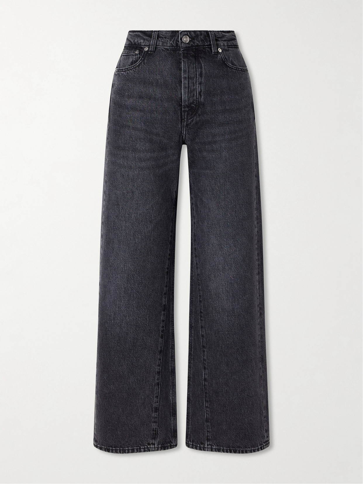 Treble Cut High-Rise Wide- Leg