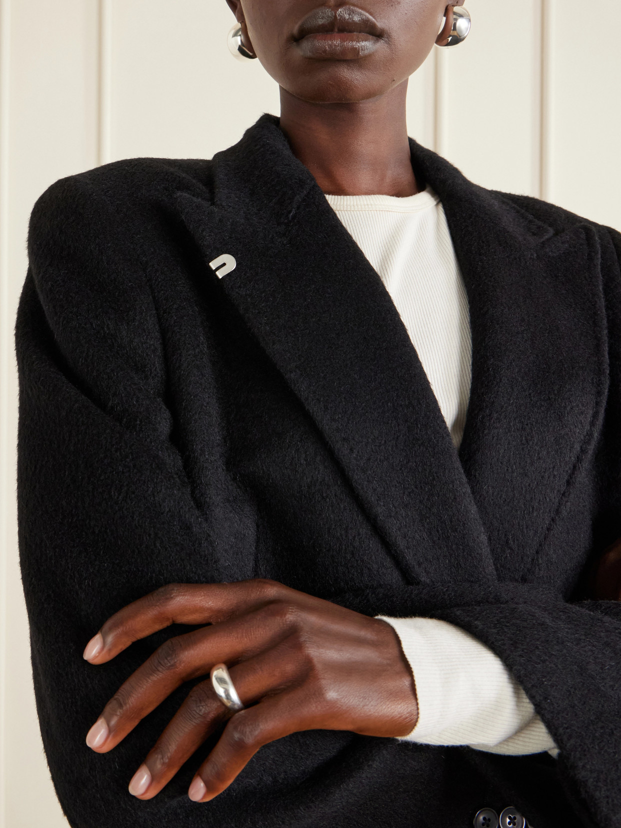 Manta Mohair-Blend Coat
