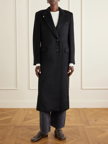 OUR LEGACY Manta mohair-blend coat