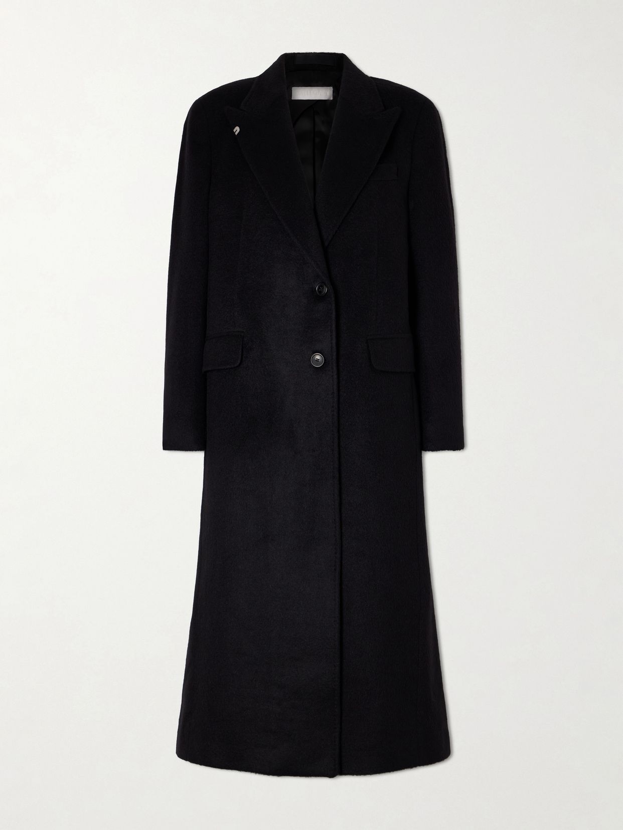 Manta mohair-blend coat