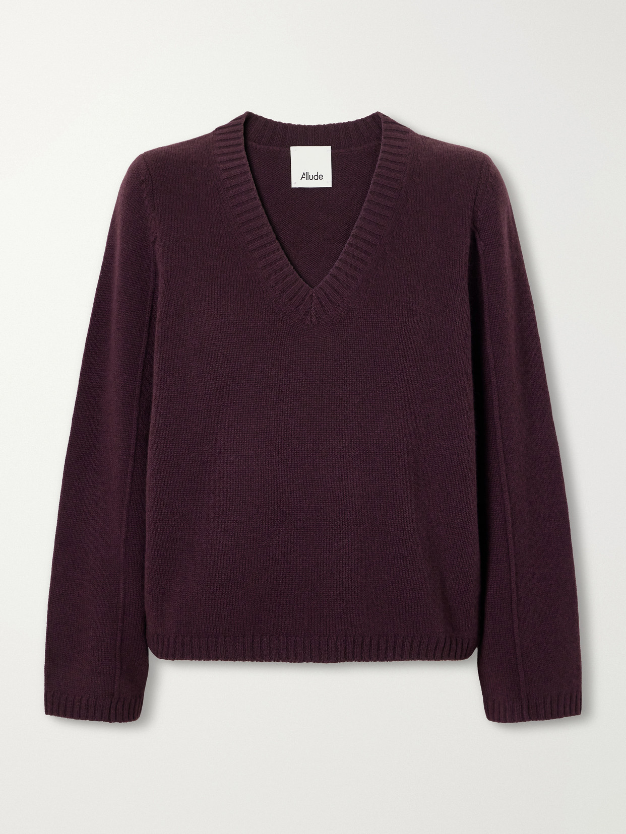 Allude Cashmere Sweater In Purple