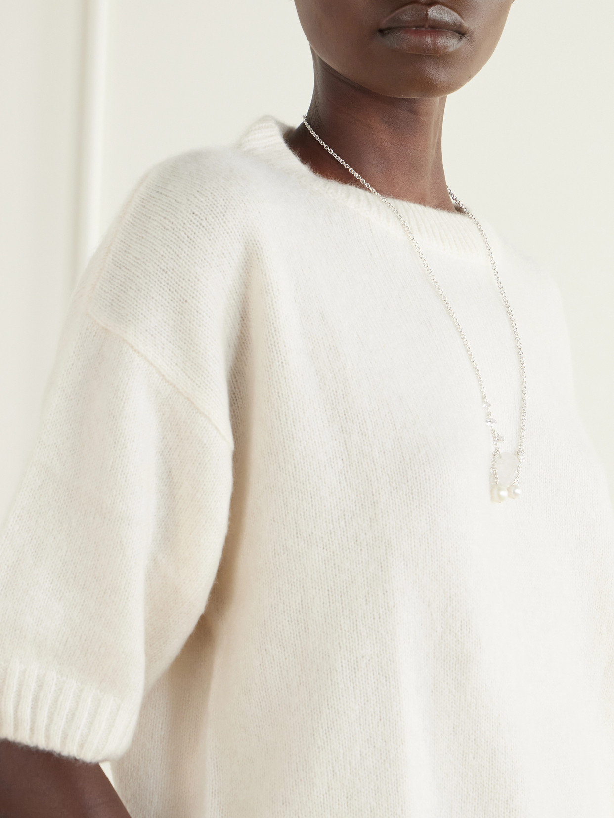Cashmere And Silk-Blend Sweater