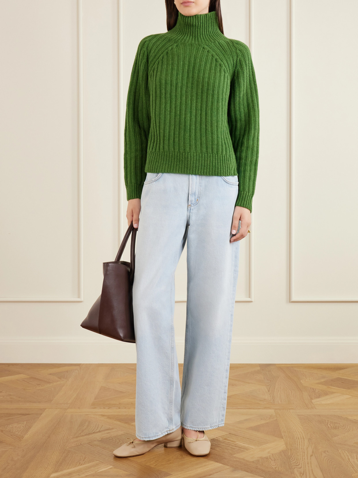 Cashmere Turtleneck Sweater