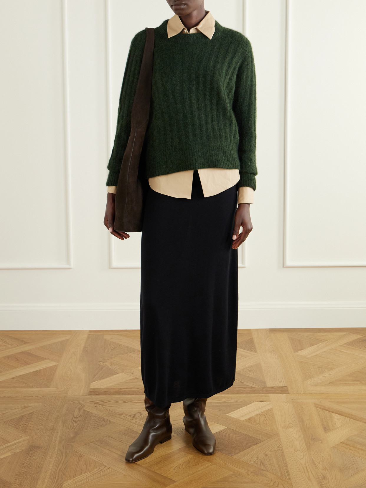 Cashmere And Silk-Blend Sweater