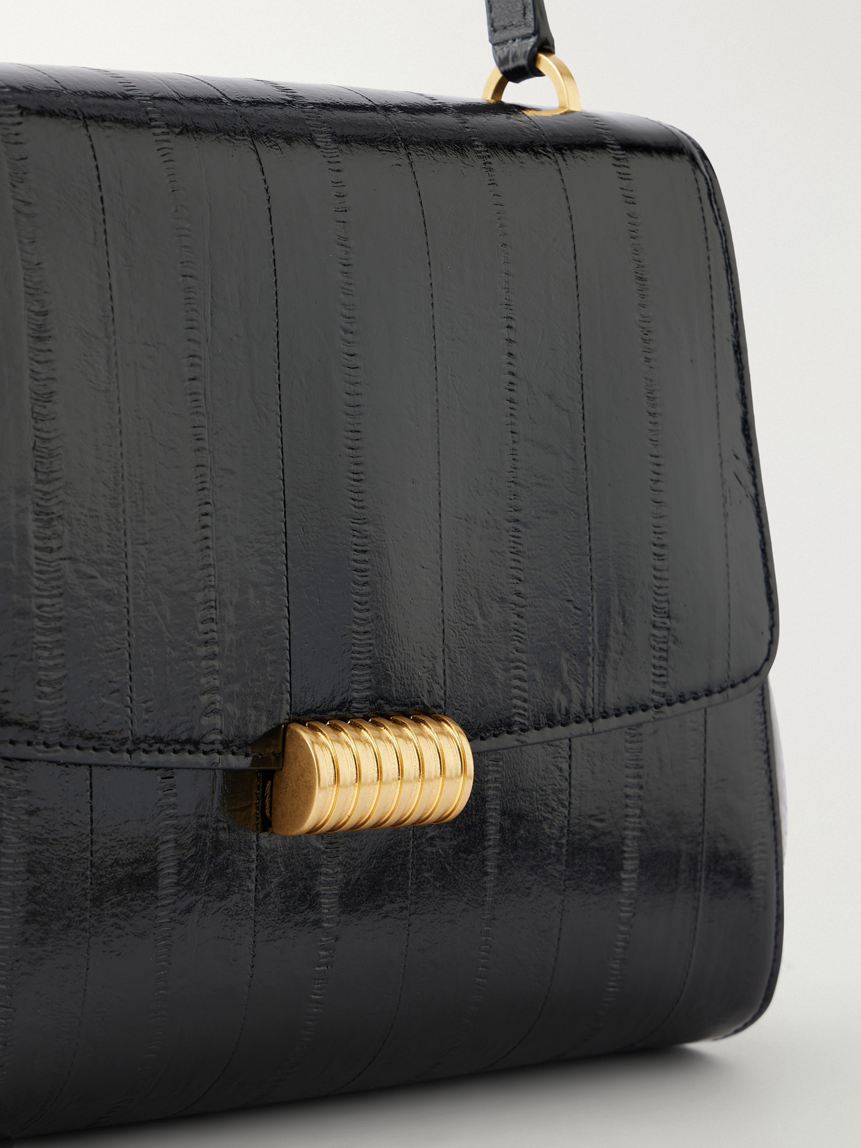 Thala Eel-Effect Shoulder Bag