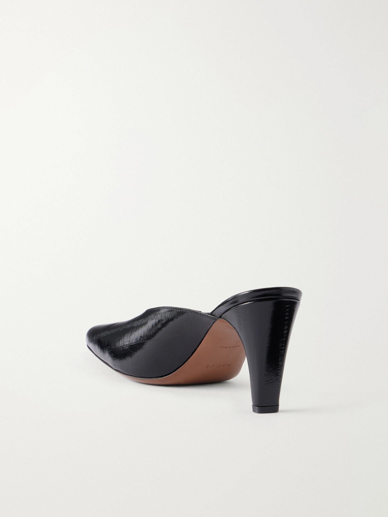 Neous 80 Leather Pumps In Black
