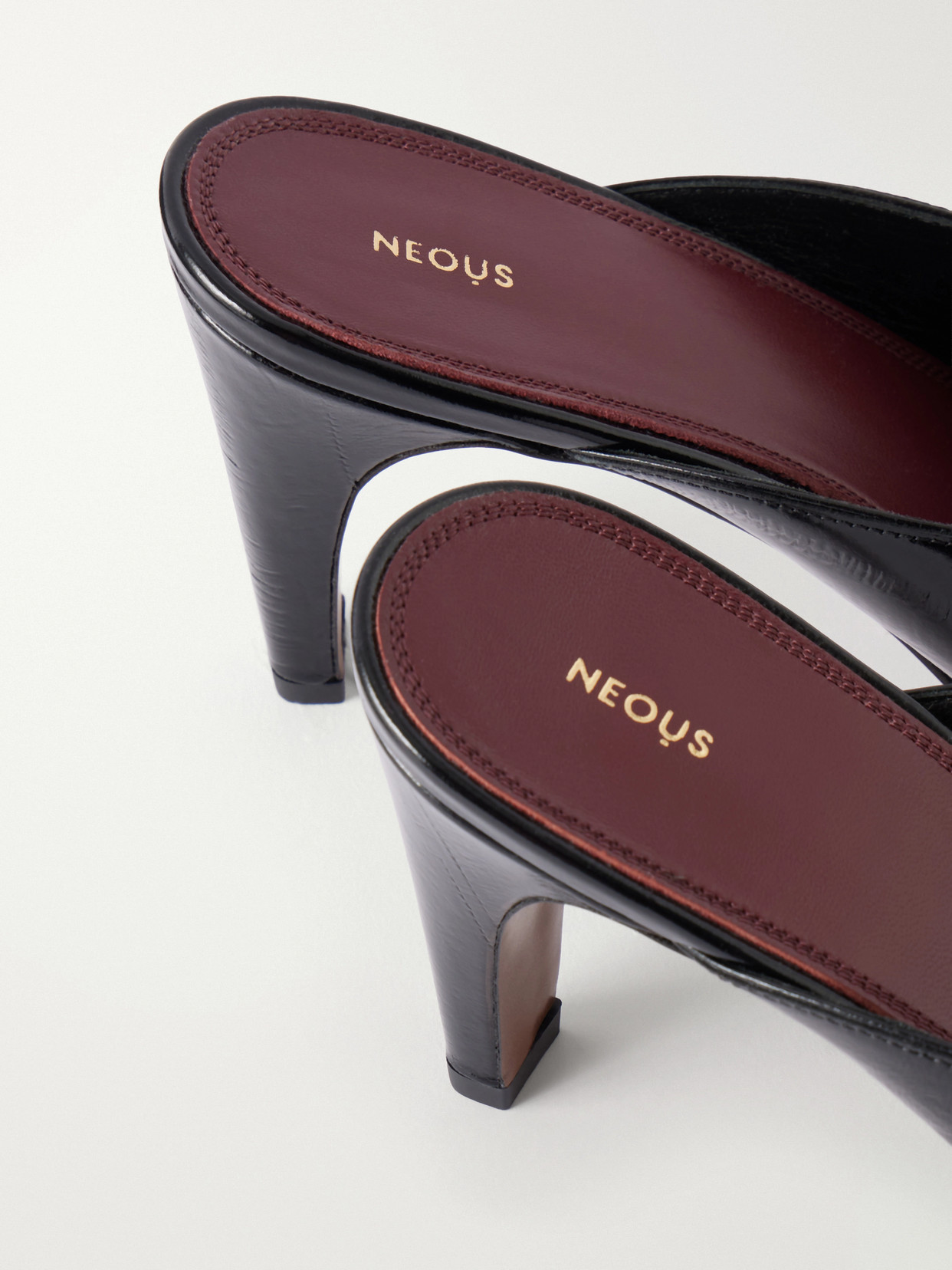Neous 80 Leather Pumps In Black