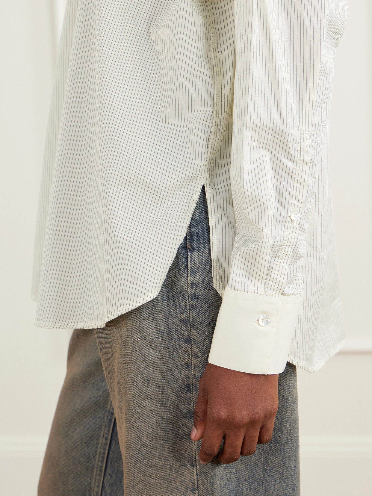 Inquiry Striped Cotton Shirt