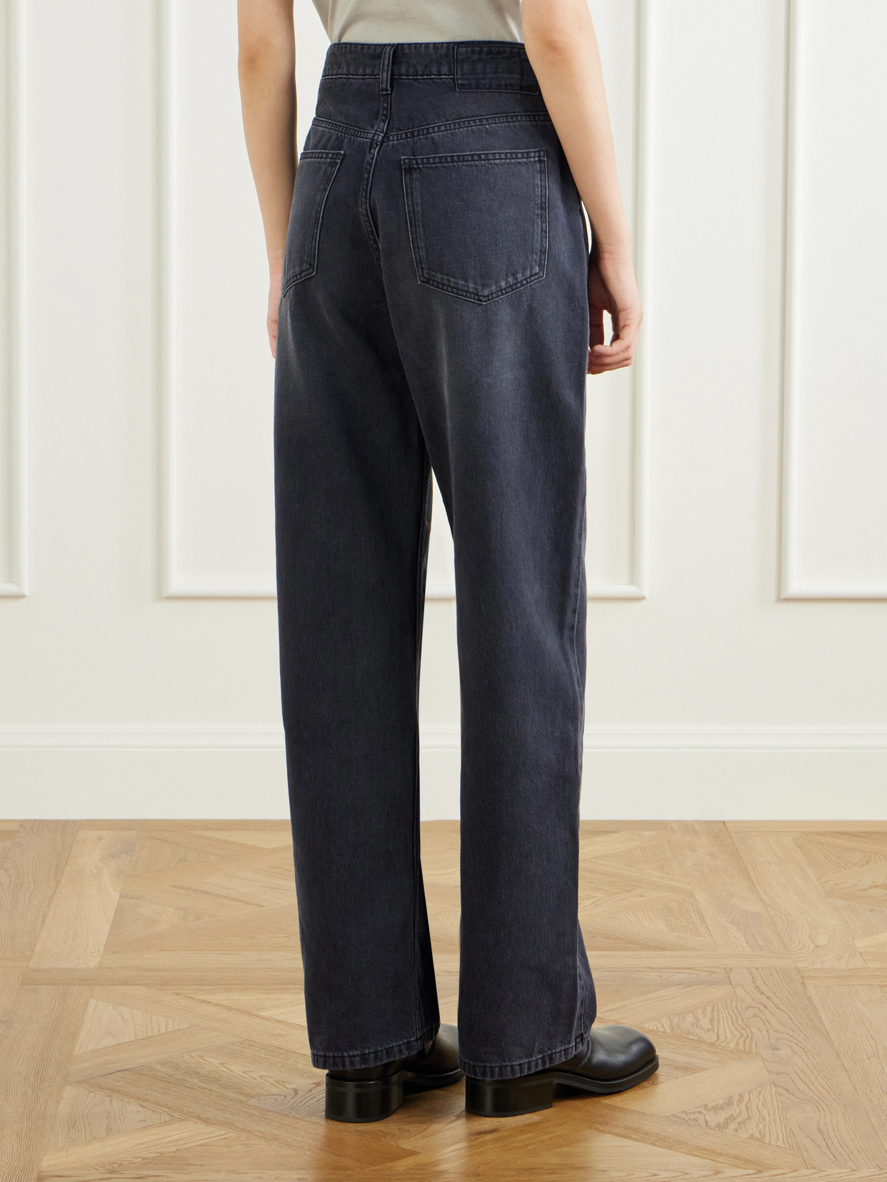 Frequent Organic High-Rise Wide- Leg